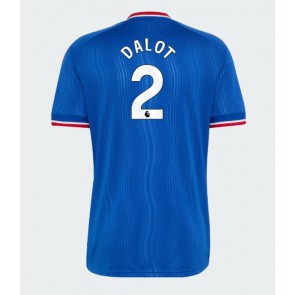 Manchester United Diogo Dalot #2 Udebanetrøje 2026-27 Kortærmet
